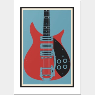 325 Guitar Posters and Art